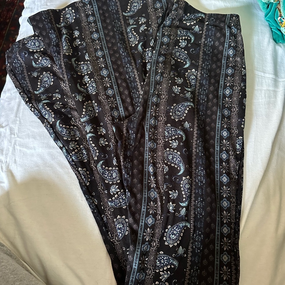 boho astrid flare pants VERY flattering size xs